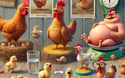 Life cycle in chicken raising