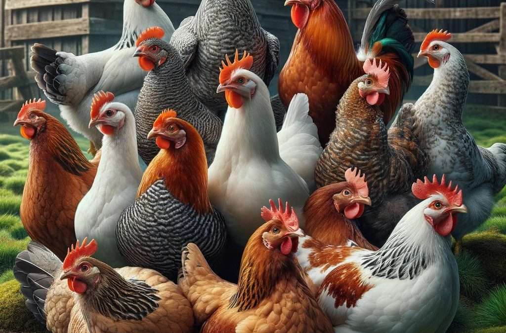Las principales razas de gallinas ponedoras