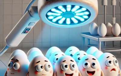 Desinfección UV de huevos: Reducción de contaminación cruzada bacteriológica