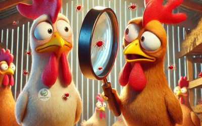 Study on lice infestation in hens in cage-free laying systems.