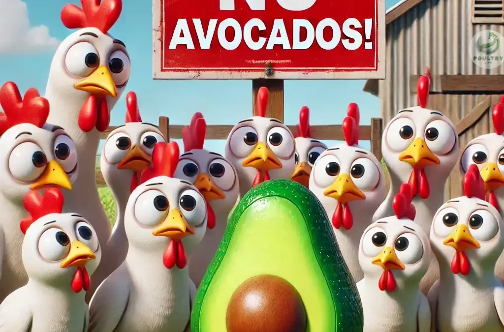 Persina en aguacates: El peligro oculto para tus gallinas ponedoras