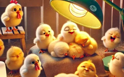 Caring for newly hatched chicks: facing poikilothermy