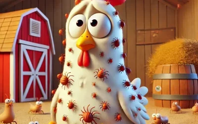 Parásitos en aves: diferenciando ácaros, piojos y pulgas y sus impactos avícolas