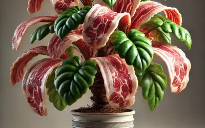 Lab-grown pork.