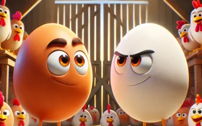 ¿Huevos marrones o blancos?